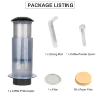 ​Coffee and Espresso Press Maker - 2Pcs 481