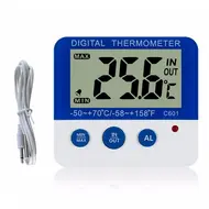​Digital Refrigerator Freezer Thermometer Accurate Fridge Temperature Monitoring 528