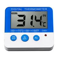 ​Digital Refrigerator Freezer Thermometer Accurate Fridge Temperature Monitoring 528