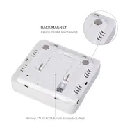 ​Digital Refrigerator Freezer Thermometer Accurate Fridge Temperature Monitoring 528