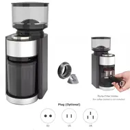 ​Electric Burr Coffee Grinder Adjustable Conical Burr Mill for 2-12 Cups 25 Grind Settings French Press Drip Coffee & Espresso 478