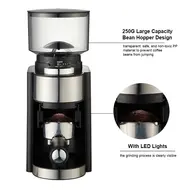 ​Electric Burr Coffee Grinder Adjustable Conical Burr Mill for 2-12 Cups 25 Grind Settings French Press Drip Coffee & Espresso 478