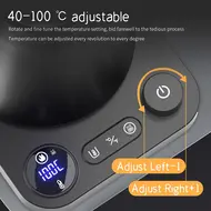 ​Electric Gooseneck Kettle 1200W Stainless Steel NTC Temp Control LCD Display Auto Shut Off 0.9L Pour Over Coffee  Tea Boiler 479