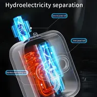 ​Electric instant water heater LCD digital display thermostatic shower water heater waterproof 304 stainless steel tankless water heater 539