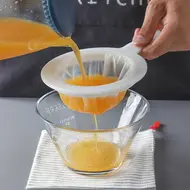 ​Fine Mesh Strainer Mesh Sieve with Handle Fine Mesh Screen for Filtering Juice Milk Honey Wine Soup & Kitchen Baking 516