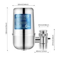 ​KleenWater Faucet Water Filter with 8 Layer Cartridge Tap Water Purifier 505