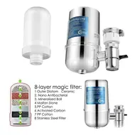 ​KleenWater Faucet Water Filter with 8 Layer Cartridge Tap Water Purifier 505