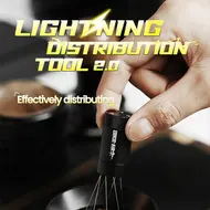 MHW 3BOMBER Adjustable WDT Tool Espresso 8 Needles 0.4mm Coffee Distributor with Magnetic Stand 6 Spare Needles & Adjustable Range Coffee Stirrer for Espresso Machine 482