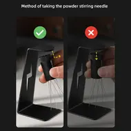 MHW 3BOMBER Adjustable WDT Tool Espresso 8 Needles 0.4mm Coffee Distributor with Magnetic Stand 6 Spare Needles & Adjustable Range Coffee Stirrer for Espresso Machine 482