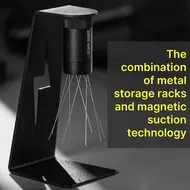 MHW 3BOMBER Adjustable WDT Tool Espresso 8 Needles 0.4mm Coffee Distributor with Magnetic Stand 6 Spare Needles & Adjustable Range Coffee Stirrer for Espresso Machine 482