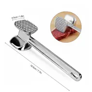 Meat Tenderizer Hammer Tool  Dual Sided Meat Mallet with Nails 504