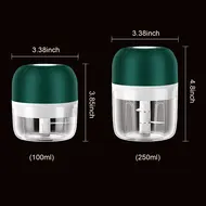 ​Mini Electric Garlic Chopper 100mL - Green 519
