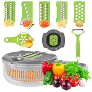 ​Multifunctional 11 in 1 Vegetable Chopper with Container Onion Slicer Dicer Cutter 511