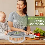 ​Multifunctional 11 in 1 Vegetable Chopper with Container Onion Slicer Dicer Cutter 511