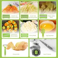 ​Multifunctional 11 in 1 Vegetable Chopper with Container Onion Slicer Dicer Cutter 511