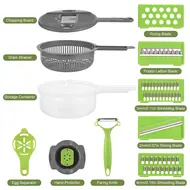 ​Multifunctional 11 in 1 Vegetable Chopper with Container Onion Slicer Dicer Cutter 511