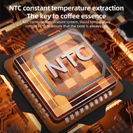 ​Multifunctional Electric Coffee Maker 850W 20Bar Mini Coffee Machine with Portafilter, Single and Double Portafilter Basket, 92 degrees Celsius Smart Brew 3 stage adjustable steam wand for Latte Art Espresso - White 476