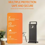 ​Portable 2000W PTC Ceramic Heater Fan Heater with 12H Timer 60 Degree Oscillation 30 Degree Tilt Over and Overheat Protection for Bedroom Office Indoor 536