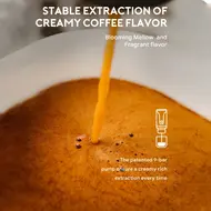 Portable Espresso Machine 9 Bar Rechargeable 2 in 1 Travel Coffee Maker for Nespresso Capsules & Ground Coffee Perfect for Travel Camping Hiking Office Kitchen Black 457