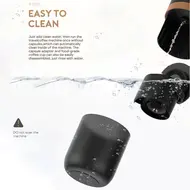 Portable Espresso Machine 9 Bar Rechargeable 2 in 1 Travel Coffee Maker for Nespresso Capsules & Ground Coffee Perfect for Travel Camping Hiking Office Kitchen Black 457