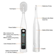​Portable Halogen Salt Concentration Tester High Temperature Measurement Max 99℃ with Calibration for Cooking 514