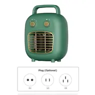 ​Room Heater 800W PTC Ceramic 6-8m Human Sensor Low Noise Fast Heating Portable Heater Fan with 30 Degree Tilt and Overheat Protection 3 Gears Adjustable for Bedroom Office Indoor Use -  Green 538