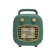 ​Room Heater 800W PTC Ceramic 6-8m Human Sensor Low Noise Fast Heating Portable Heater Fan with 30 Degree Tilt and Overheat Protection 3 Gears Adjustable for Bedroom Office Indoor Use -  Green 538