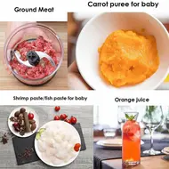 ​SOKANY 1710-4 4-In-1 Immersion Hand Blender Set 500W 2 Variable Speeds Stainless Steel Handheld Blender 469