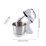 ​SOKANY 6620 Electric Stand Mixer 1.76-Quart 250W 7 Speeds Portable with Dough Hook for Daily Kitchen Use 470