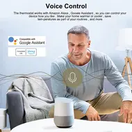 ​Smart Electric Heating Thermostat eWelink WiFi - White 556