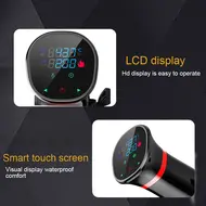 ​Sous Vide Machine Immersion Circulator  1100W LCD Digital Display Accurate Temp & Time Control Waterproof Precision Cooker 503