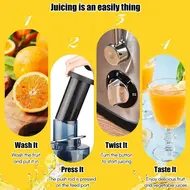 ​Swiitol Juicer  Large Caliber 800W Electric Stainless Steel Body Household Fruit and Vegetable Extractor with High Power and Residue Juice Separation - 2Pcs 512
