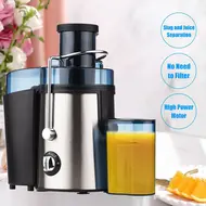 ​Swiitol Juicer  Large Caliber 800W Electric Stainless Steel Body Household Fruit and Vegetable Extractor with High Power and Residue Juice Separation - 2Pcs 512