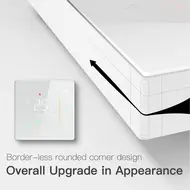 Tuya ZigBee digital display intelligent temperature controller multifunctional electric floor heating system compatible with Alexa and Google Assistant -  White 561