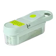 Vegetable Chopper Food Slicer 15 in 1 Multifunctional Kitchen Dicer Cutter with 9 Blades Egg Separator Hand Guard Colander & Container 499