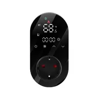 ​WiFi Intelligent LED Thermostat 16A Breeding Incubation Constant Temperature Socket Energy Saving Timer Socket - White 552