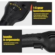 ​1200W 220 Volt Adjustable Speed Car Electric Polisher Waxing Machine for Automobile & Furniture Polishing 679