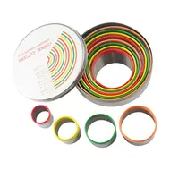 ​12PCS Mousse Ring Set - Colorful 655