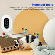 ​2 IN 1 Air Purifier and Ozone Steriliser for Home with Timer Digital Touch Screen APP Control Ionizer Air Purifier Ozone for Pets No Drilling Wall Mount Portable Air Cleaner Bedroom Dormitory Hotel - 2Pcs 611