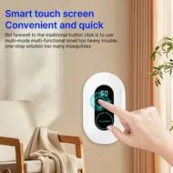 ​2 IN 1 Air Purifier and Ozone Steriliser for Home with Timer Digital Touch Screen APP Control Ionizer Air Purifier Ozone for Pets No Drilling Wall Mount Portable Air Cleaner Bedroom Dormitory Hotel - 2Pcs 611