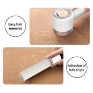 ​2 in 1 USB Electric Fabric Shavers & Mucilage Tube Rechargeable Lint Remover for Fabric Fleece Clothes Bedding & Furniture 610