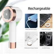 ​2 in 1 USB Electric Fabric Shavers & Mucilage Tube Rechargeable Lint Remover for Fabric Fleece Clothes Bedding & Furniture 610
