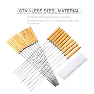 ​20PCS Barbecue Skewer Grilling Kabob 664