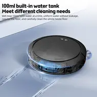 ​3 in 1 Vacuum Cleaner Robot Max 4000Pa Wet and dry vacuum cleaner support WiFi app control with voice prompts Self Charging Sweeping Function - White 614
