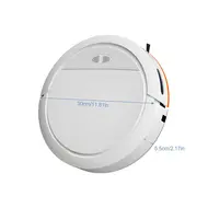 ​3 in 1 Vacuum Cleaner Robot Max 4000Pa Wet and dry vacuum cleaner support WiFi app control with voice prompts Self Charging Sweeping Function - White 614