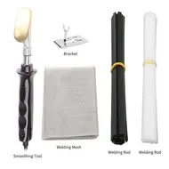 50W Car Bumper Repair Kit with 40 Rods   Smoothing Tool for Plastic 671