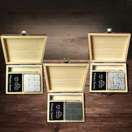 ​9PCS Whiskey Stones Set Chilling Stones - Grey 653