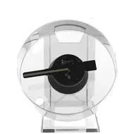 DF-11 3D Hologram Fan 11cm LED Holographic Projector Advertising Portable Desktop Naked Eye Stereo Display with Speaker (Transparent) 616