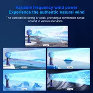 ​Handheld Portable Mini Electric Ice Cool Fan - 2Pcs - Pink 592