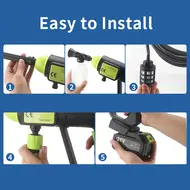 980PSI Cordless Pressure Washer with 21V Batteries Battery Powered Pressure Washer 685